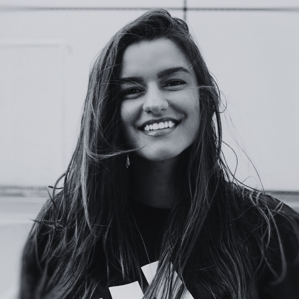 Woman smilling
