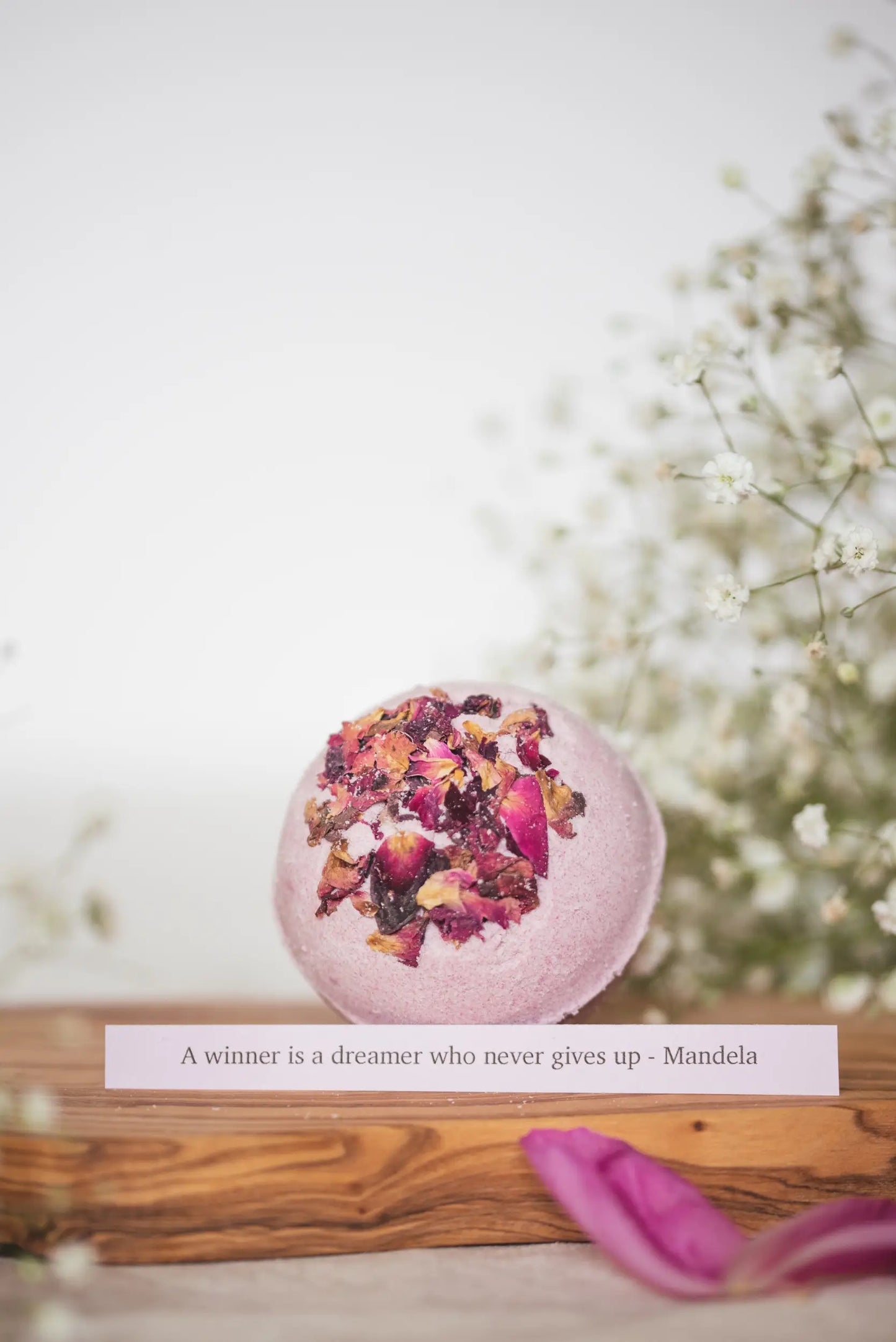 Anti-Anxiety Secret Bath Bomb with Hidden Message Inside-Moonbow