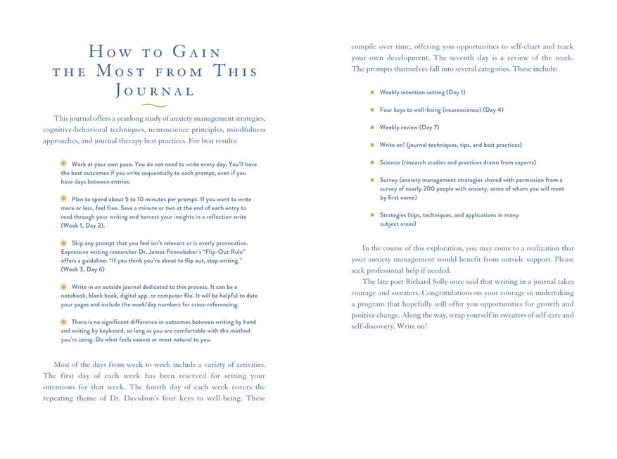 Journal Therapy for Calming Anxiety-Moonbow