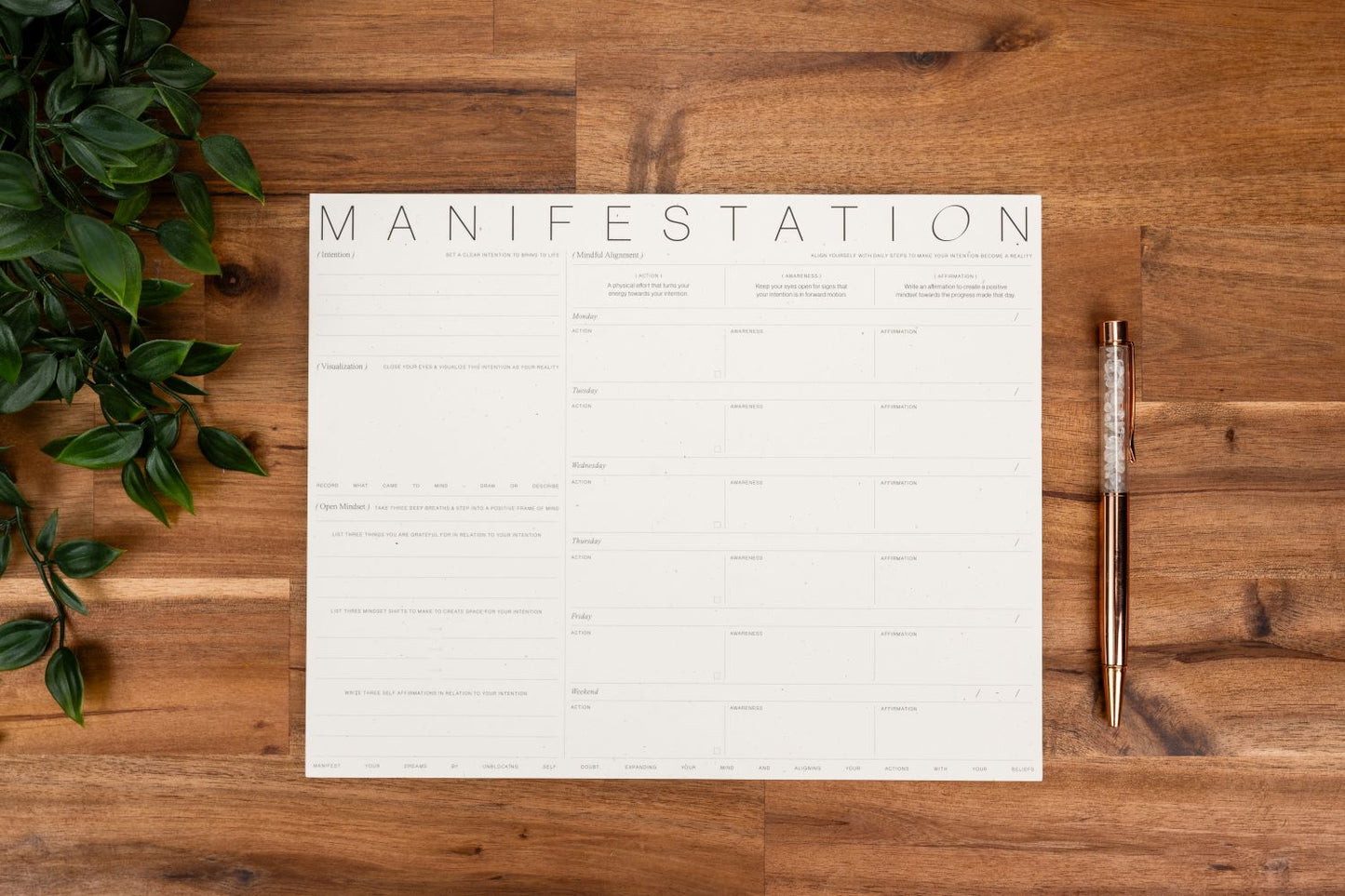 Manifestation Pad