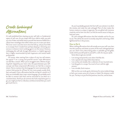 Feral Self-Care Book